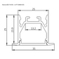 Recess Ø25 Profile - LS PF 50006 R25